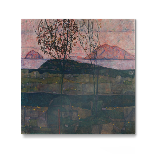 Galerie-Print "Versinkende Sonne" 30x30 cm artboxONE