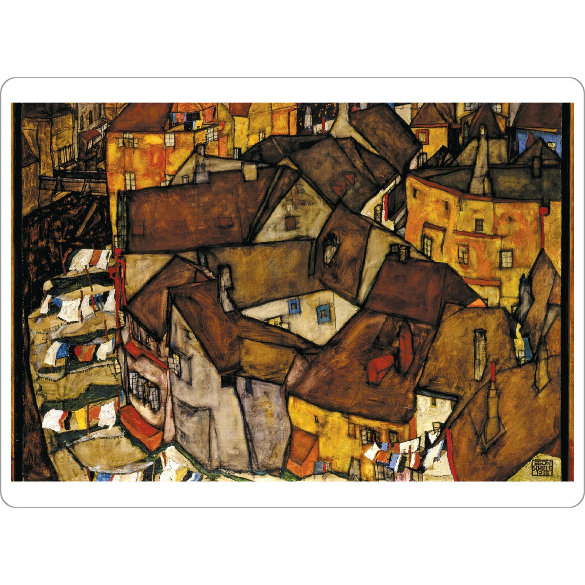 Tischset "Häuserbogen in Krumau" artboxONE - Städte,Reise,Architektur
