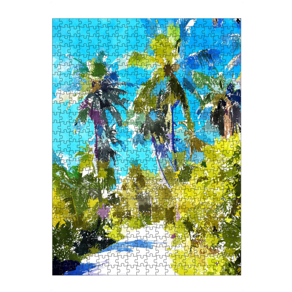 Puzzle Ravensburger "Find your way back" artboxONE - Natur,Reise