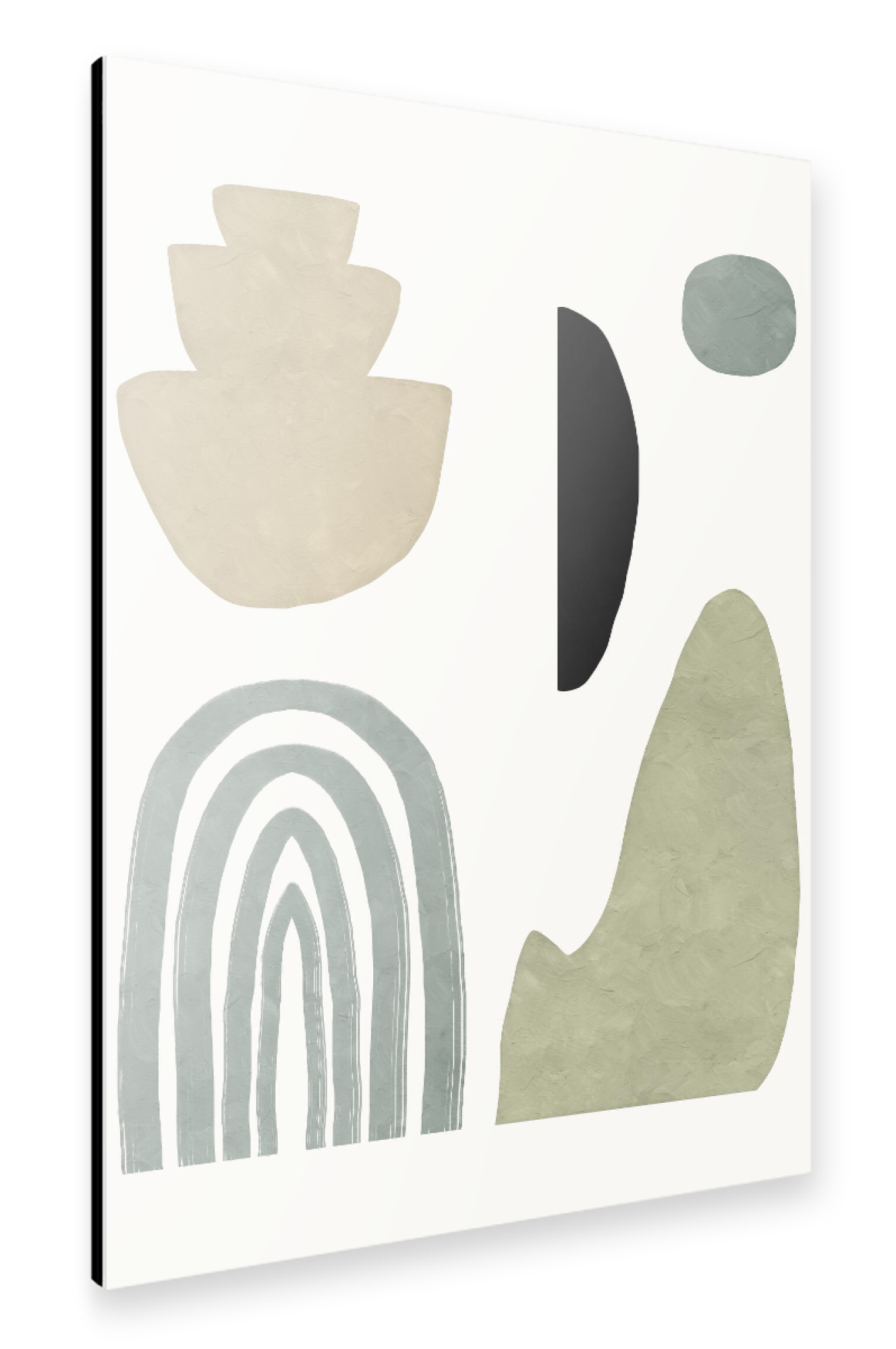 Alu-Dibond "Mountain Shape" 75x50 cm artboxONE