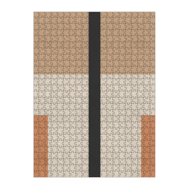 artboxONE Puzzle "Line Shape Beige" artboxONE - Abstrakt - Abstract,Geometric,Flower,Leaf,Shape,Modern,New,Square,Clean,Minimal,Sand,Line