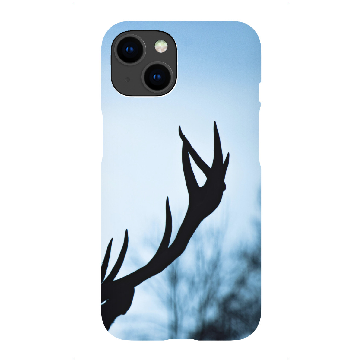 "Hirschgeweih"für iPhone - Premium-Case Handyhülle artboxONE