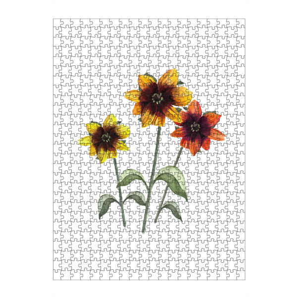 Puzzle Ravensburger "Sunflower Friends" artboxONE - Natur,Floral