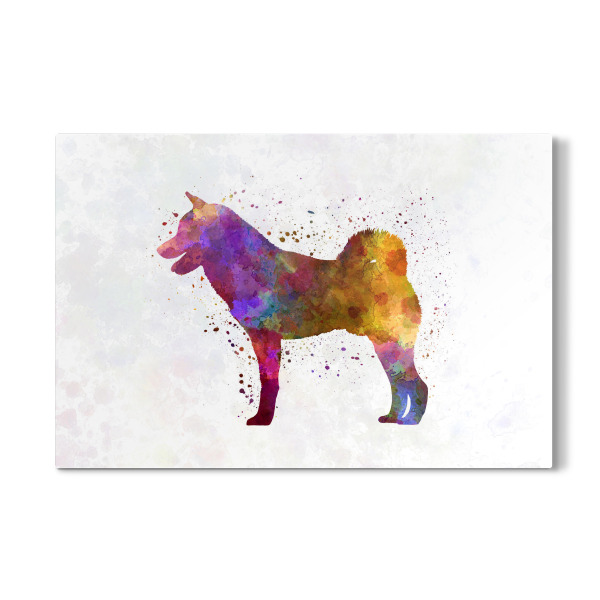 Galerie-Print "Shiba Inu in watercolor" 30x20 cm artboxONE