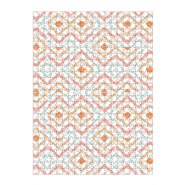 artboxONE Puzzle "Mixed Pastels Pattern Tiles" artboxONE - Abstrakt,Geometrie