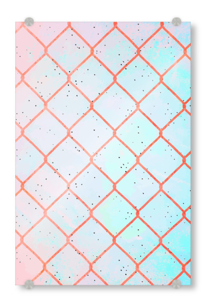 Acrylglasbild "Cages aren't made of iron" artboxONE - Abstrakt