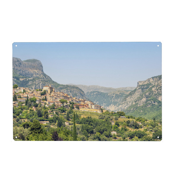 Metall Poster "Le Bar Sur Loup" artboxONE - Natur,Reise,Architektur,Reise / Länder