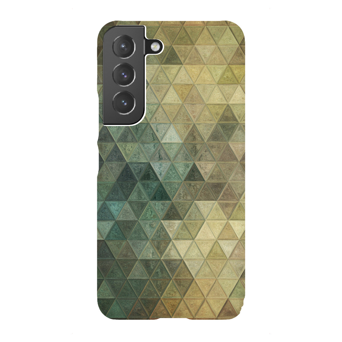 "Mosaic green yeelow brown"für Samsung Galaxy - Premium-Case Handyhülle artboxONE