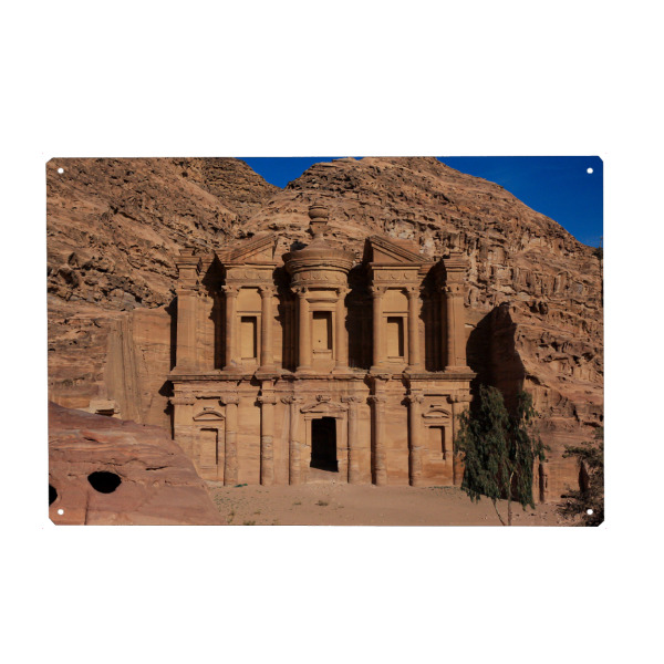 Metall Poster "Petra Ad Deir" artboxONE - Architektur,Reise / Länder
