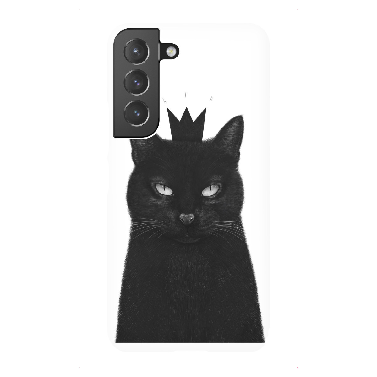 "King cat"für Samsung Galaxy - Premium-Case Handyhülle artboxONE