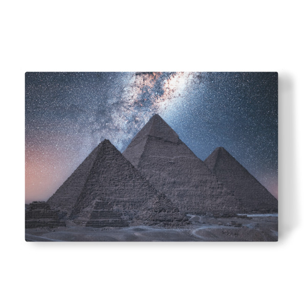 Leinwandbild "Egyptian Night" artboxONE - Städte,Reise,Architektur,Reise / Afrika,Reise / Länder