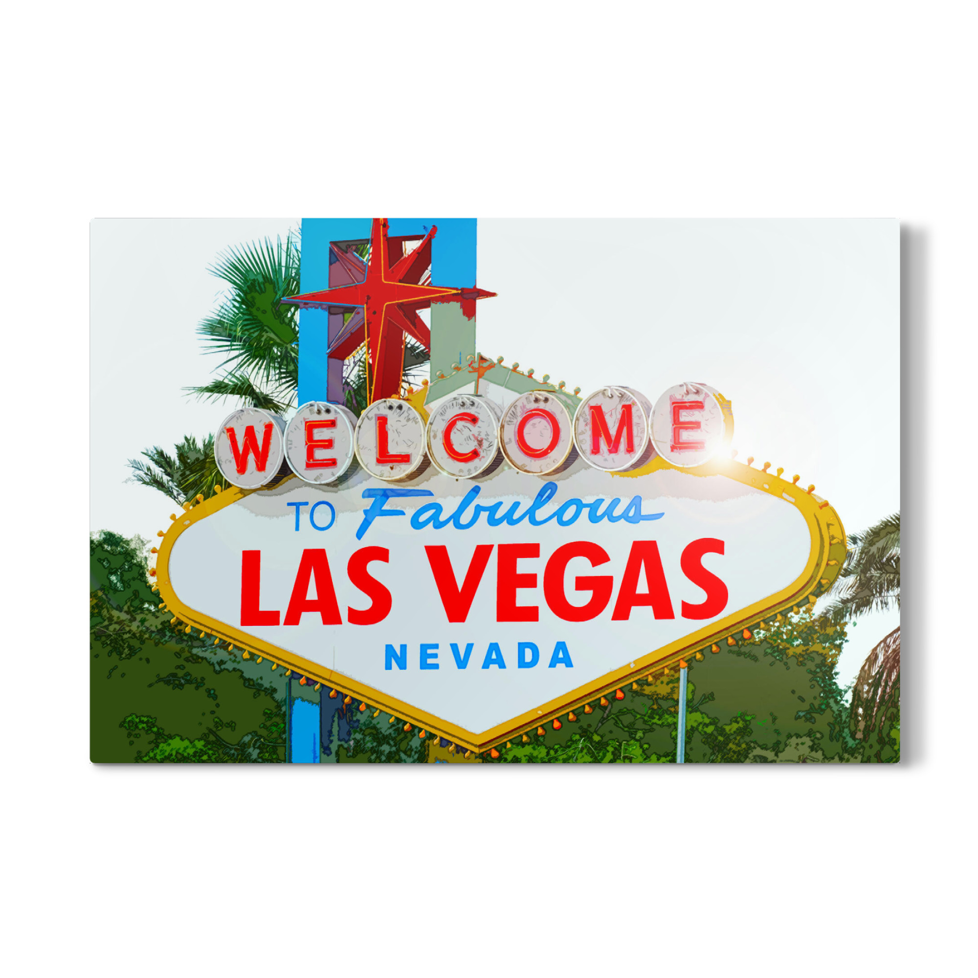 Galerie-Print "Vegas Schild" 30x20 cm artboxONE
