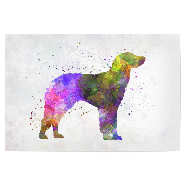 Poster 30x20 cm "German Longhaired Pointer dog" artboxONE - Tiere,Abstrakt