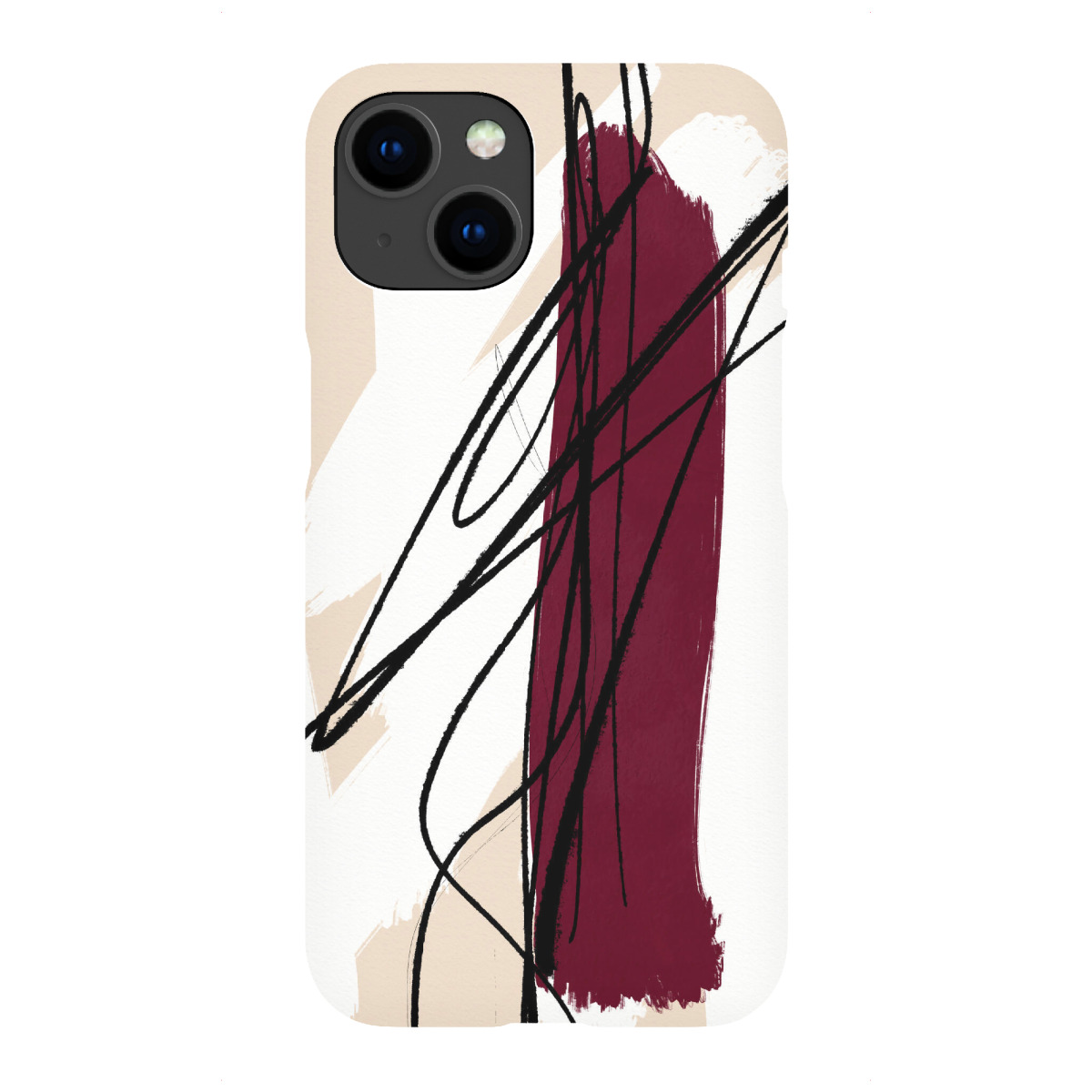 "Serie minimalista no.seven"für iPhone - Premium-Case Handyhülle artboxONE