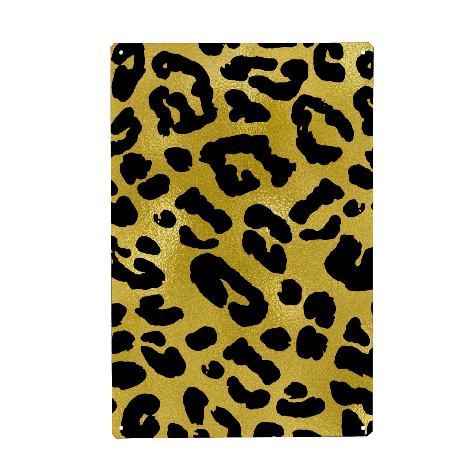 Holzbild "Leopard Pattern" artboxONE - Tiere,Abstrakt,Geometrie,Fashion,Festivals