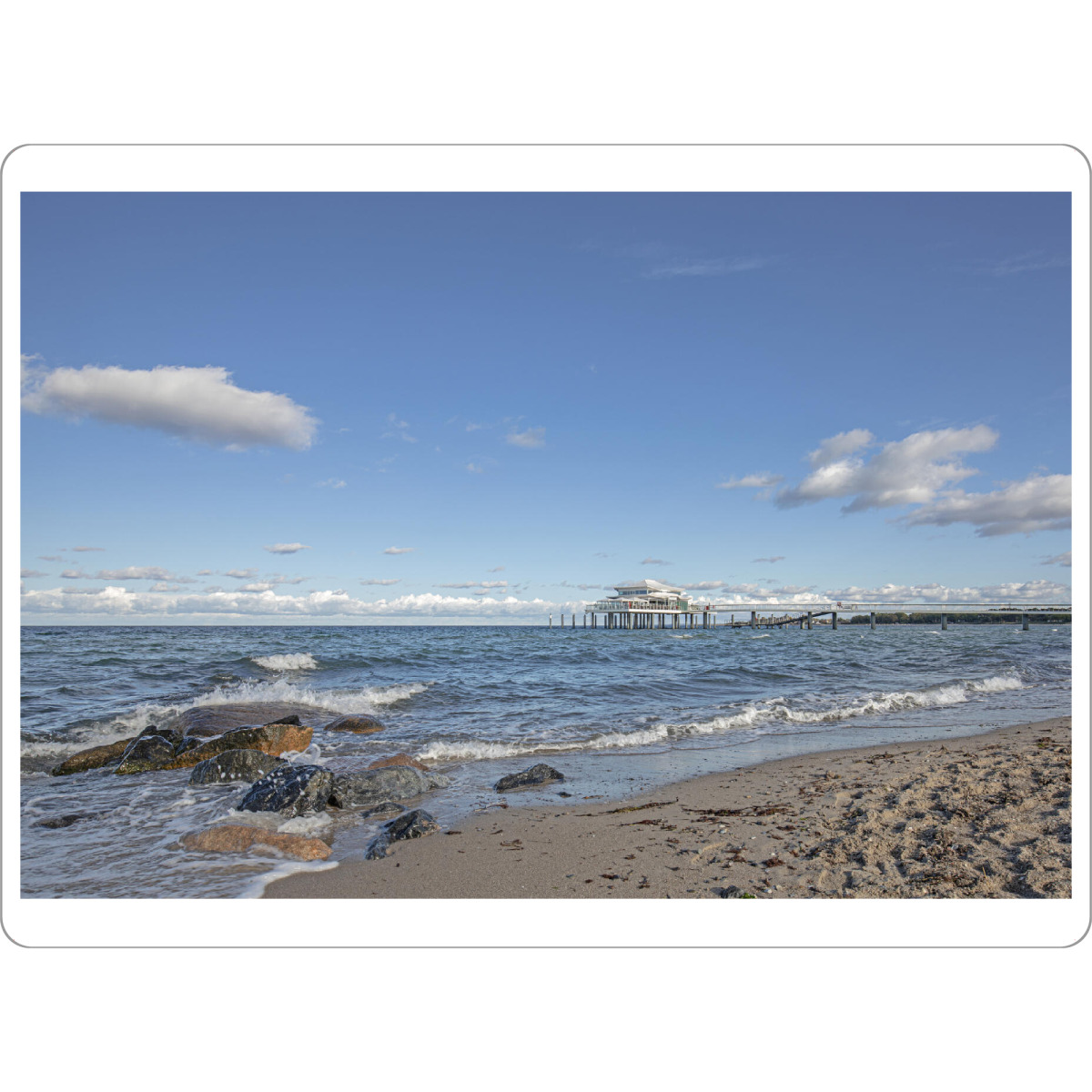 Tischset "Herbstimpressionen am Ostseestrand" artboxONE - Natur,Reise / Strand und Meer,Reise / Länder