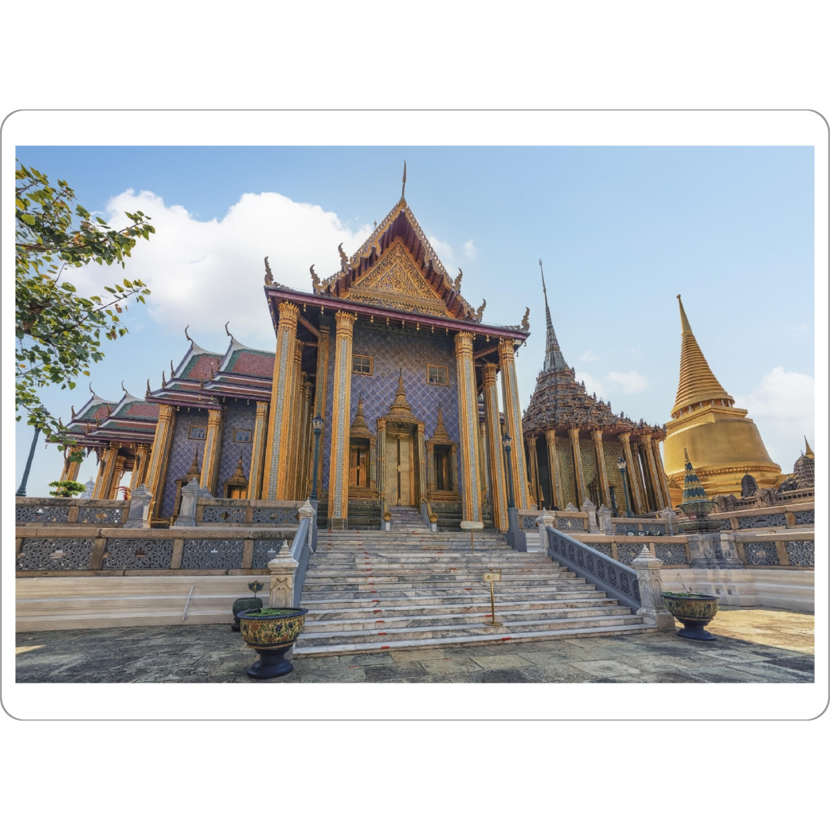 Tischset "Architecture In Grand Palace" artboxONE - Städte,Reise,Architektur,Reise / Asien,Reise / Länder