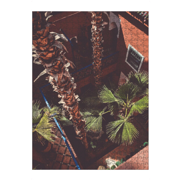 Puzzle Ravensburger "Maroccan Retreat" artboxONE - Architektur,Reise / Afrika