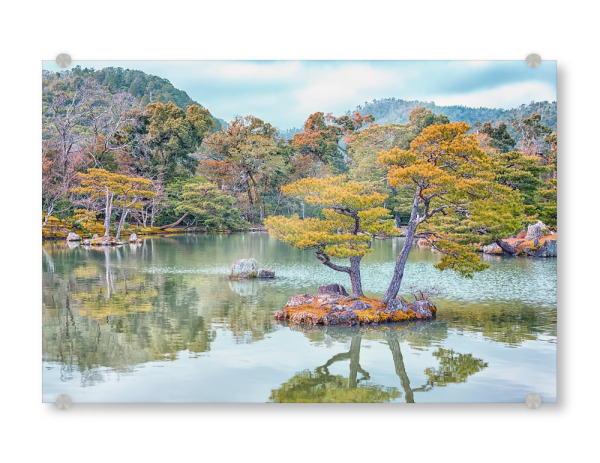 Acrylglasbild "Japanese Garden" artboxONE - Städte,Natur,Reise,Reise / Asien,Reise / Länder