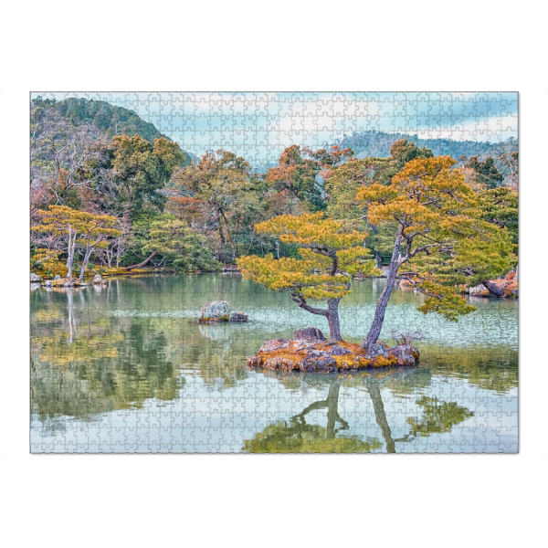 Puzzle Ravensburger "Japanese Garden" artboxONE - Städte,Natur,Reise,Reise / Asien,Reise / Länder