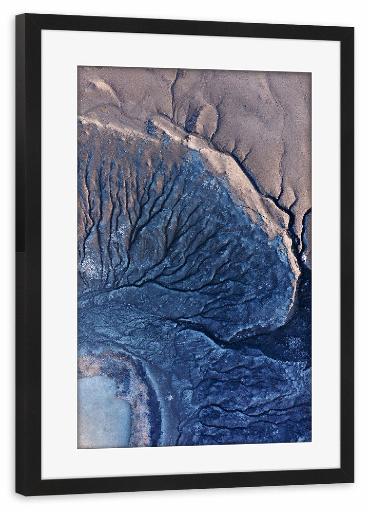 Poster mit Rahmen schwarz "PASTORA" artboxONE - Natur,Abstrakt - Aerial,Luftaufnahme,Dji,Mavic,Pro,Vulkan,Allgäu,Natur,Nature,Drone