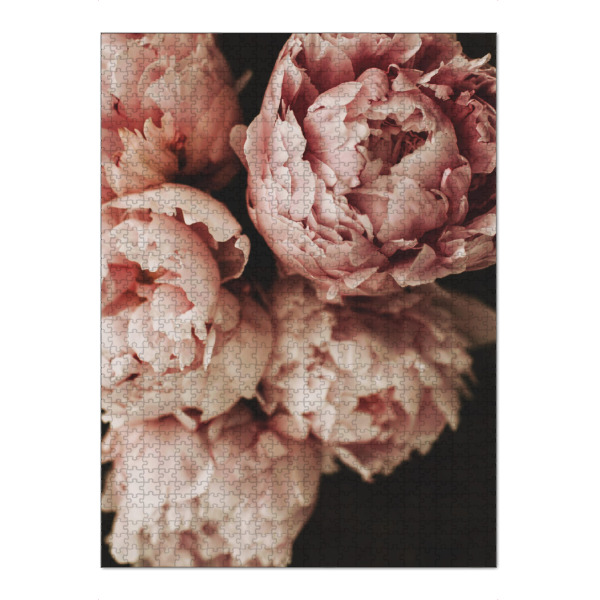 Puzzle Ravensburger "Moody Pink Peonies" artboxONE - Natur,Floral,Liebe,Für Mama