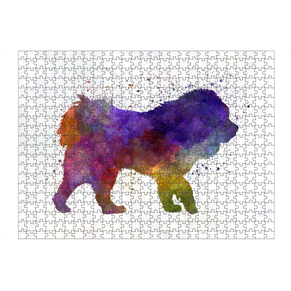 artboxONE Puzzle "Tibetan Mastiff in watercolor" artboxONE - Tiere,Abstrakt