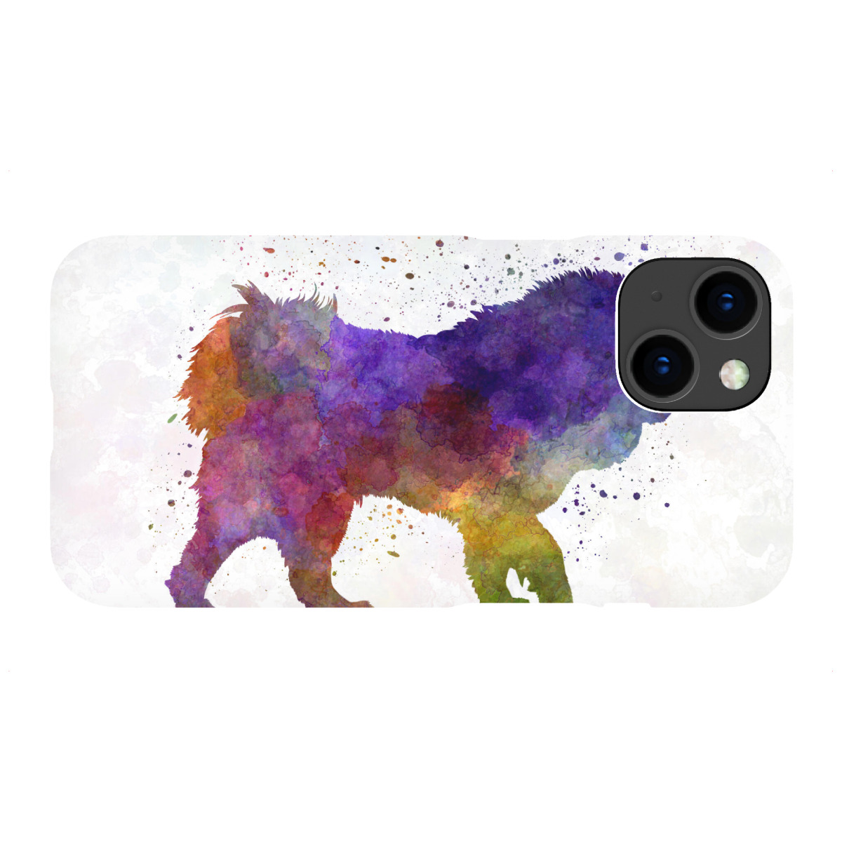 iPhone "Tibetan Mastiff in watercolor" Premium-Case Handyhülle artboxONE