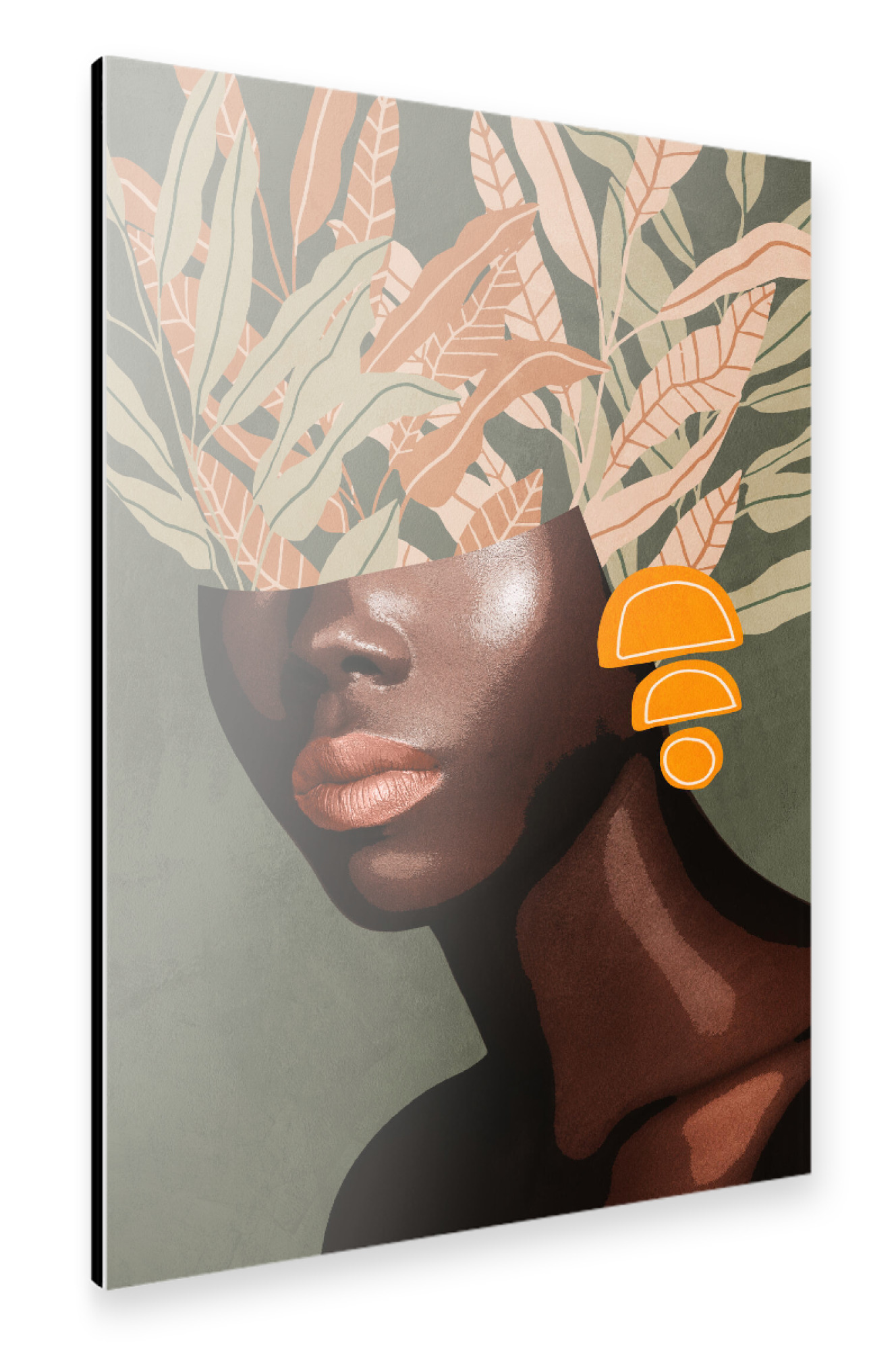 Alu-Dibond "Boho Floral by Tas" 75x50 cm artboxONE
