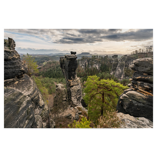 Poster "Elbsandsteingebirge - Felsenwelt" artboxONE - Natur,Reise