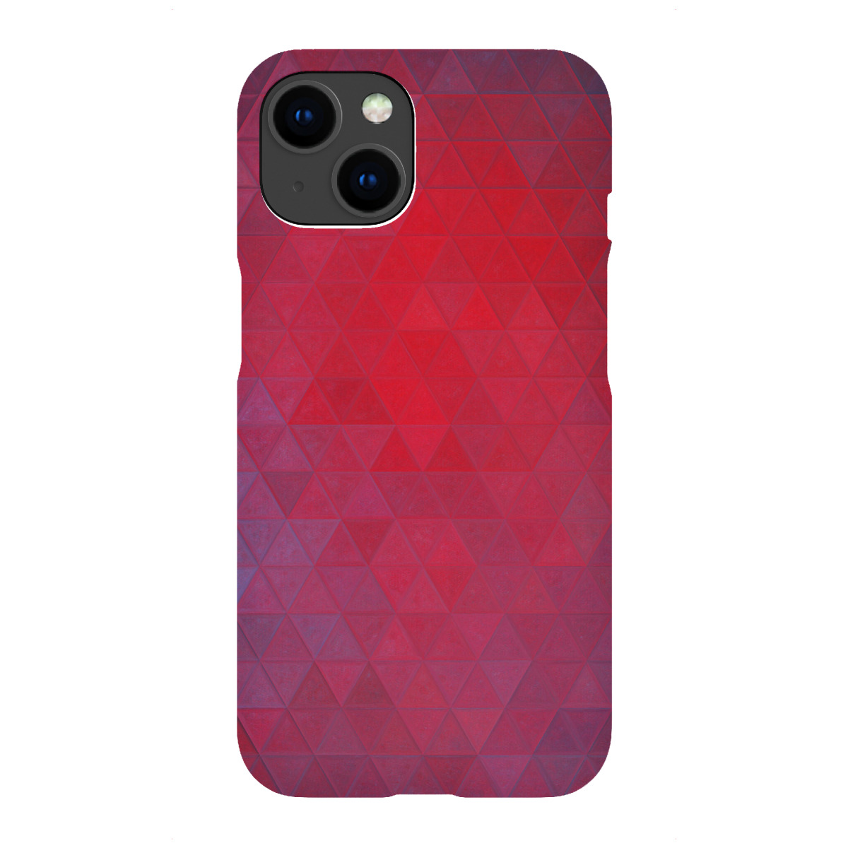"Mosaic red and blue"für iPhone - Premium-Case Handyhülle artboxONE
