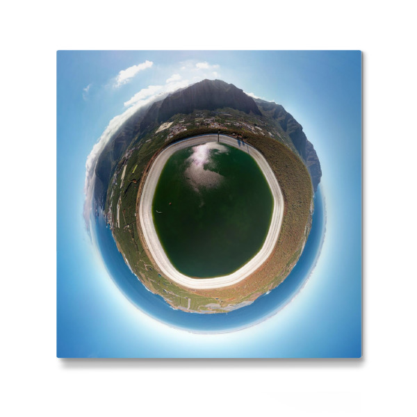 Galerie-Print "Teneriffa - Montana Taco; low" 30x30 cm artboxONE