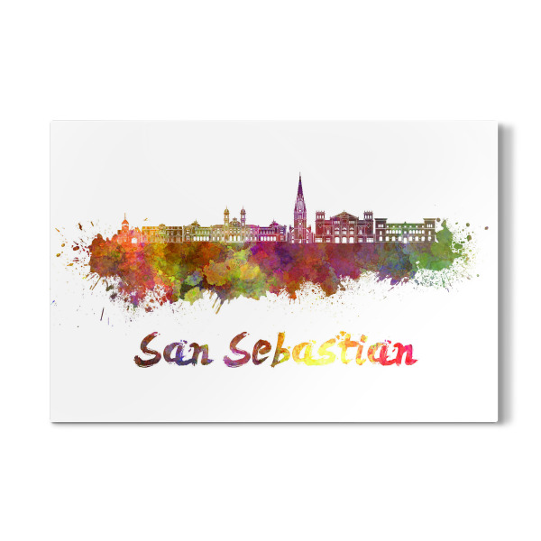 Galerie-Print "SAN SEBASTIAN skyline-x" 30x20 cm artboxONE