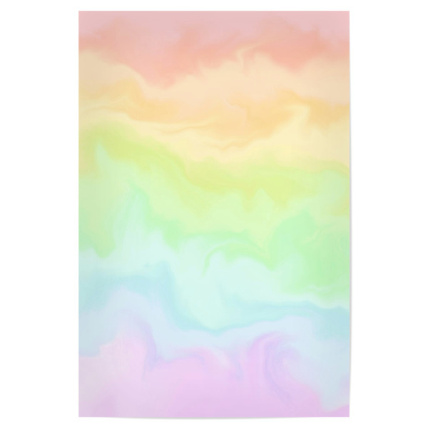 Poster 30x20 cm "Rainbow Colorful Pattern" artboxONE - Abstrakt,Fashion,Festivals,Galaxy,Lustig