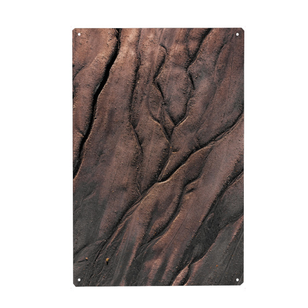 Holzbild "MEMORIAM" artboxONE - Natur,Abstrakt - Drone,Dji,Nft,Aerial,Sky,Abstrakt,Nature,Landscape,Abstract,Landschaft,Natur