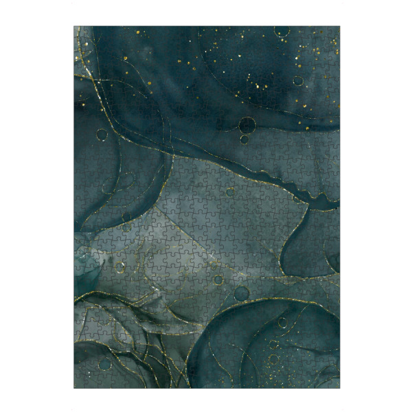Puzzle Ravensburger "Green Agate Paper" artboxONE - Natur,Abstrakt,Fashion,Marmor,Festivals