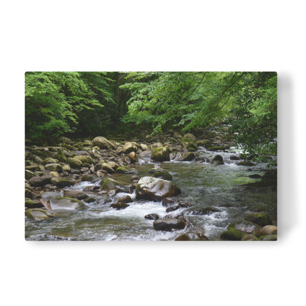 Leinwandbild "Der wilde Bach" artboxONE - Natur,Reise,Reise / Länder