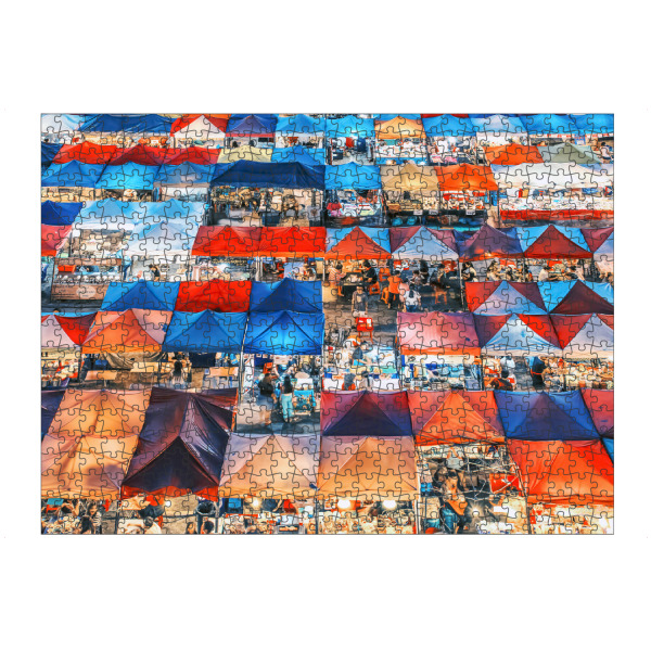 artboxONE Puzzle "Colorful Market" artboxONE - Städte,Reise,Architektur,Reise / Asien,Reise / Länder