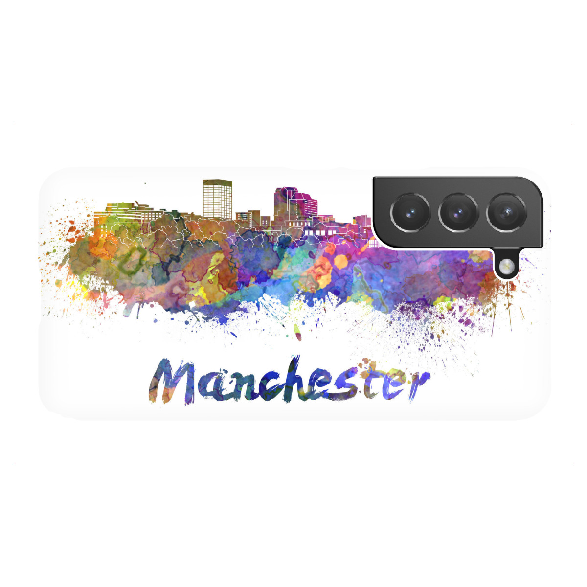 Samsung Galaxy "MANCHESTER nh skyline" Premium-Case Handyhülle artboxONE