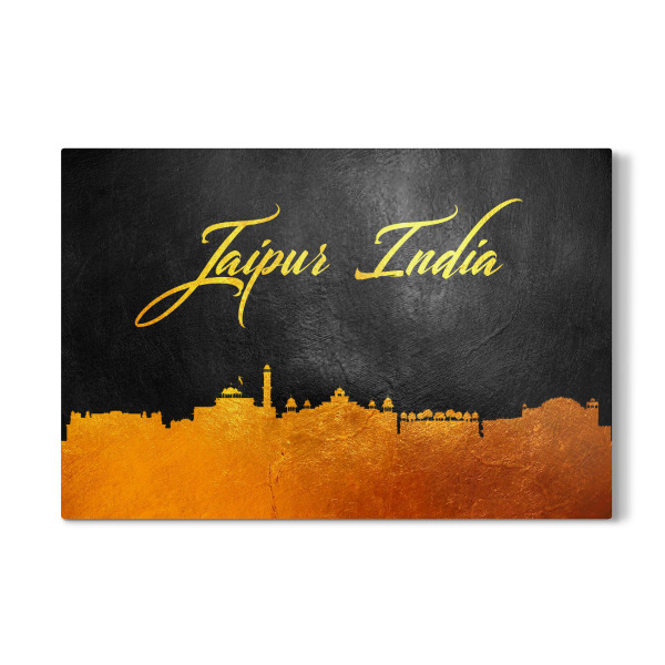 Galerie-Print "Jaipur India Gold Skyline" 30x20 cm artboxONE