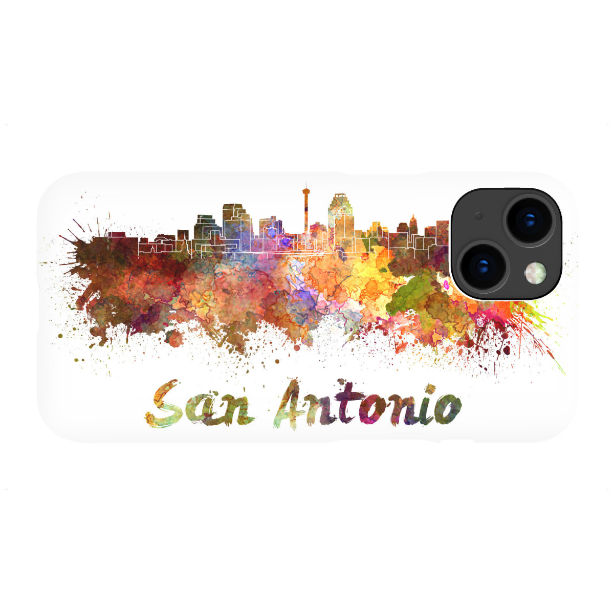 "SAN ANTONIO skyline-l"für iPhone - Premium-Case Handyhülle artboxONE