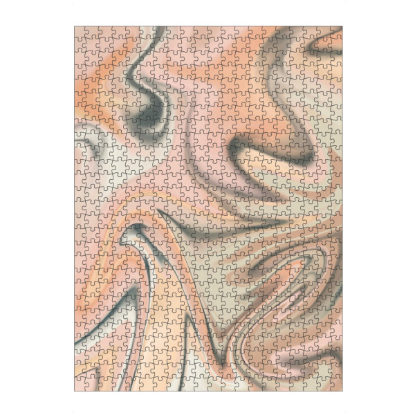 Puzzle Ravensburger "Green And Pink Agate Texture" artboxONE - Abstrakt,Fashion,Marmor,Festivals,Galaxy