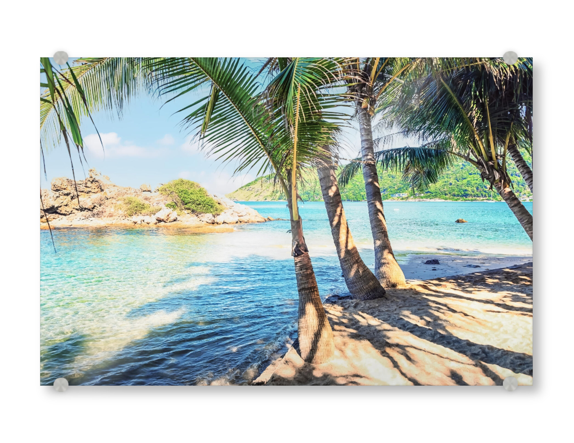 Acrylglasbild "Yanui Beach" artboxONE - Natur,Reise,Reise / Strand und Meer,Reise / Asien,Reise / Länder