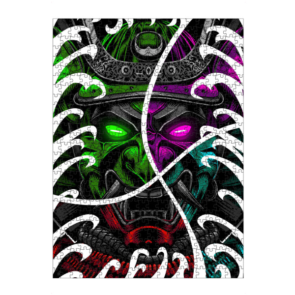 artboxONE Puzzle "Samurai warrior in ocean" artboxONE - Städte / Tokio