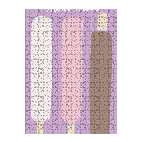 Puzzle Ravensburger "MINI MILKY" artboxONE - Essen & Trinken