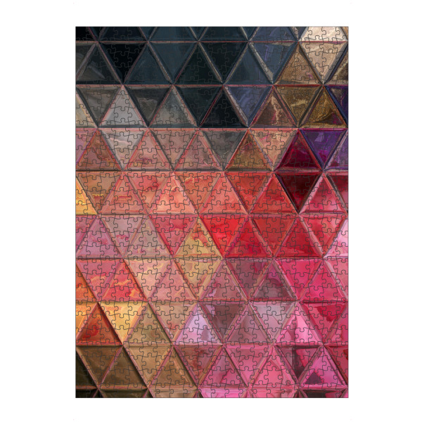 Puzzle Ravensburger "Mosaic red pink black" artboxONE - Abstrakt,Geometrie