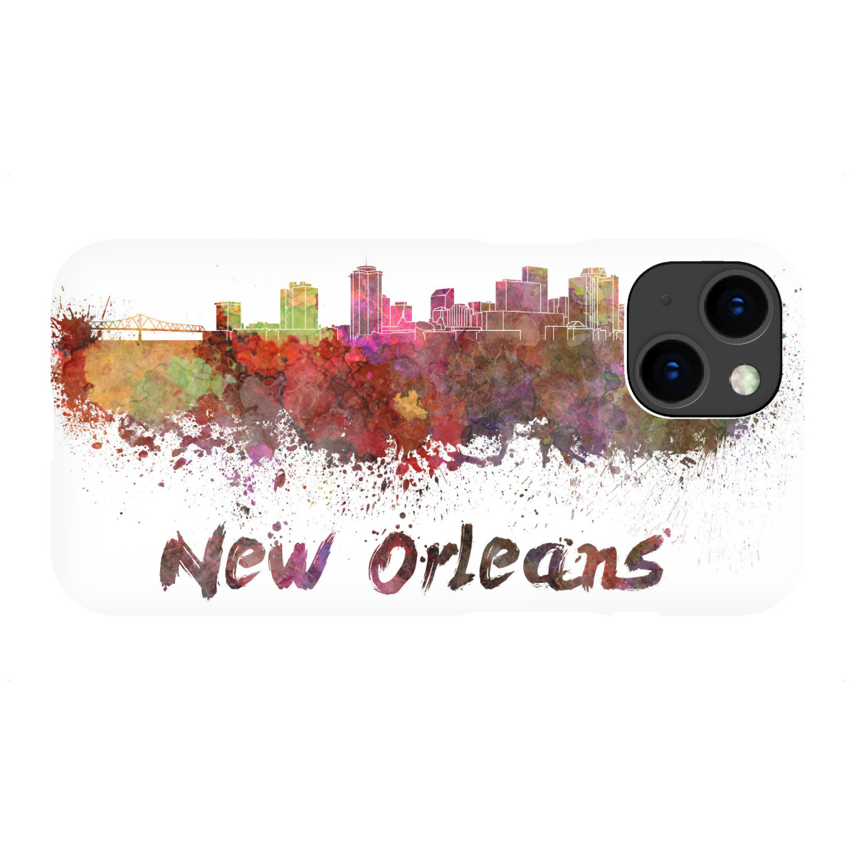iPhone "NEW ORLEANS skyline-b" Premium-Case Handyhülle artboxONE