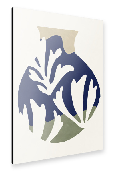 Alu-Dibond "Vase Flower" 30x20 cm artboxONE