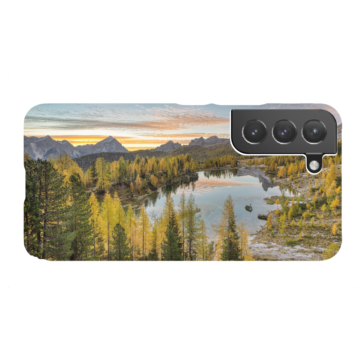 Samsung Galaxy "Lago Federa Dolomiten" Premium-Case Handyhülle artboxONE