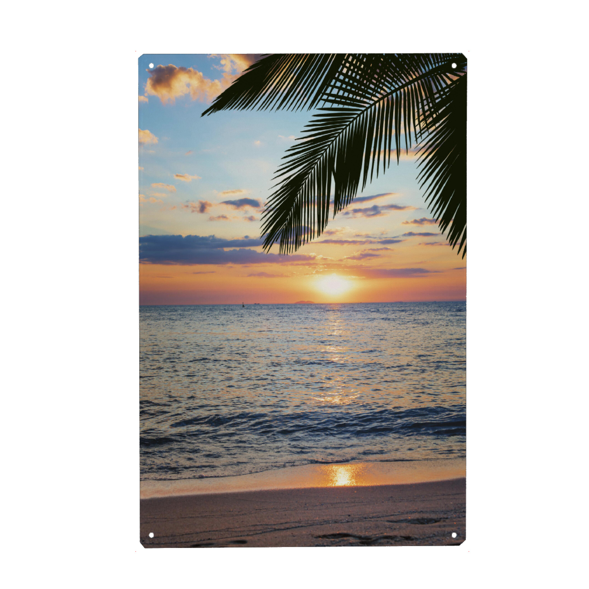 Holzbild "Thai Beach Sunset" artboxONE - Natur,Reise,Reise / Strand und Meer,Reise / Asien,Reise / Länder